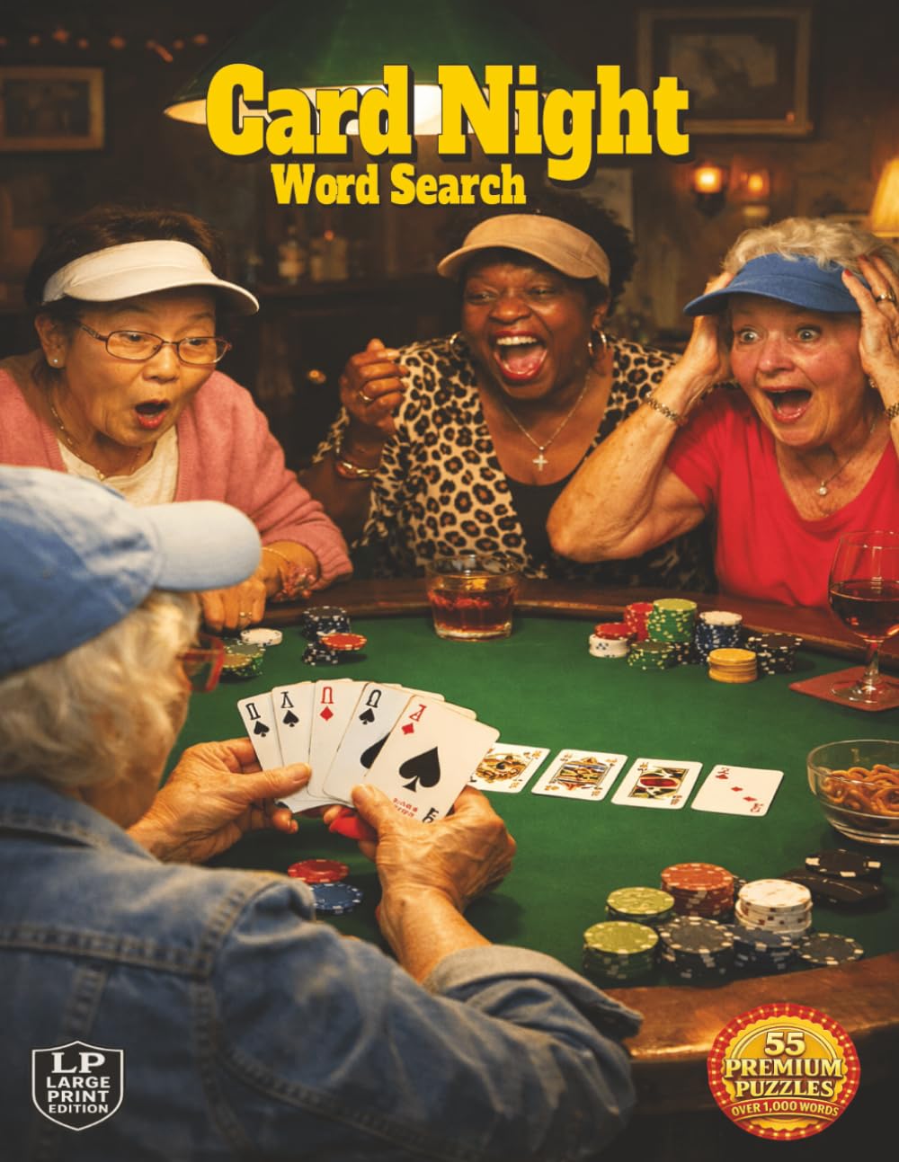 Card Night Word Search: Gather Around the Table and Relive the Fun of Card Night From Poker to Bridge to Cribbage and Classic Kitchen Table Games in ... Puzzles (The Good Times Word Search Series)