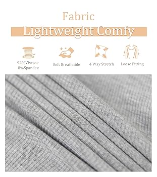 ANYFITTING Abito Estivo Donna Con Reggiseno Integrato - Miniabito A Trapezio, Senza Maniche, In Viscosa E Spandex - Foto 3