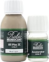 Vista 169 de Rubio Monocoat Aceite para Acabado de Madera 175 pies² - Puro Oil Plus 2C Aceite de Linaza para Madera Rápido de Secar, Ecológico para Uso