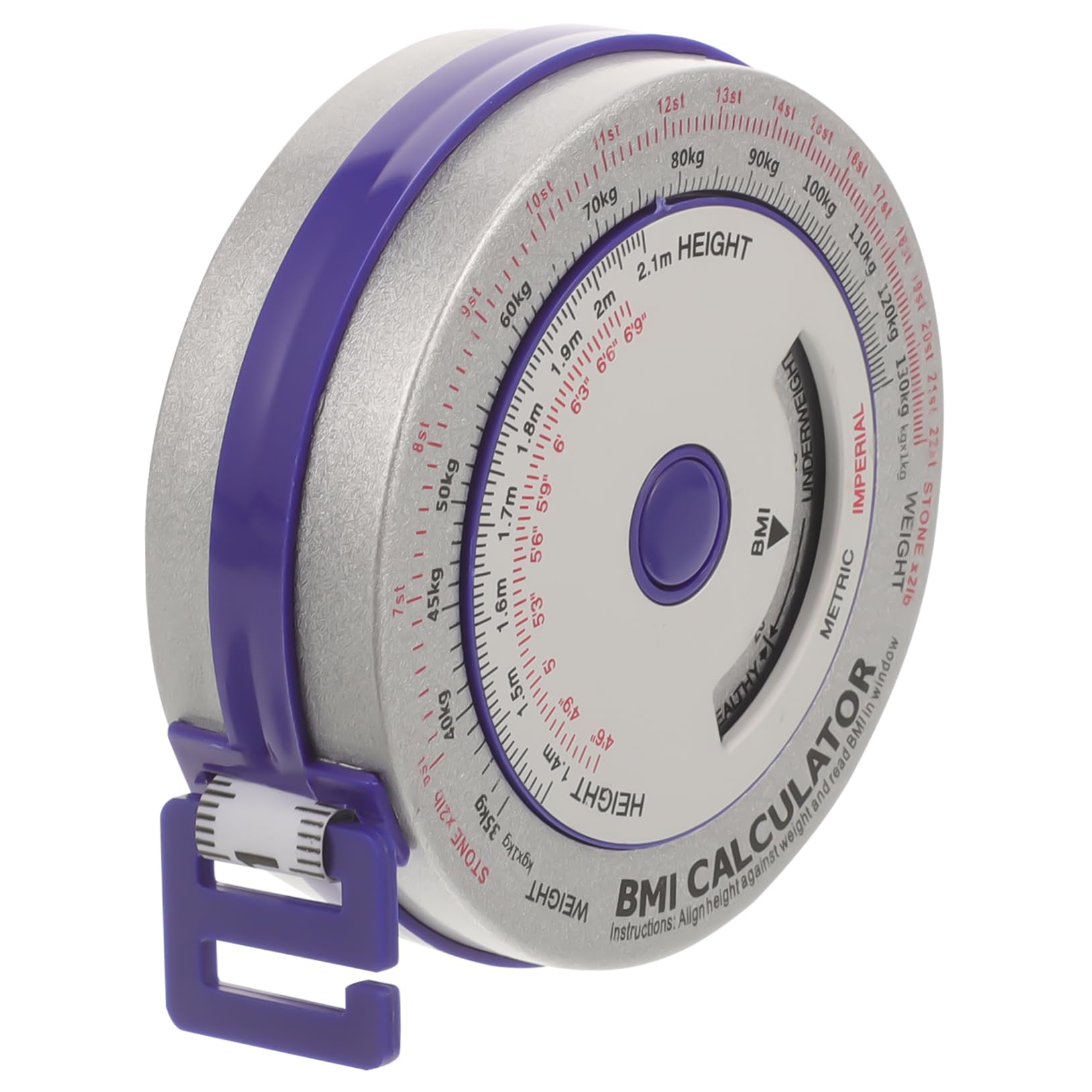 NUOBESTY 5 Pezzi Misuratore Multifunzionale Righello Portatile per Misurazioni Corporee per Fitness e Cucito Design e Pratico
