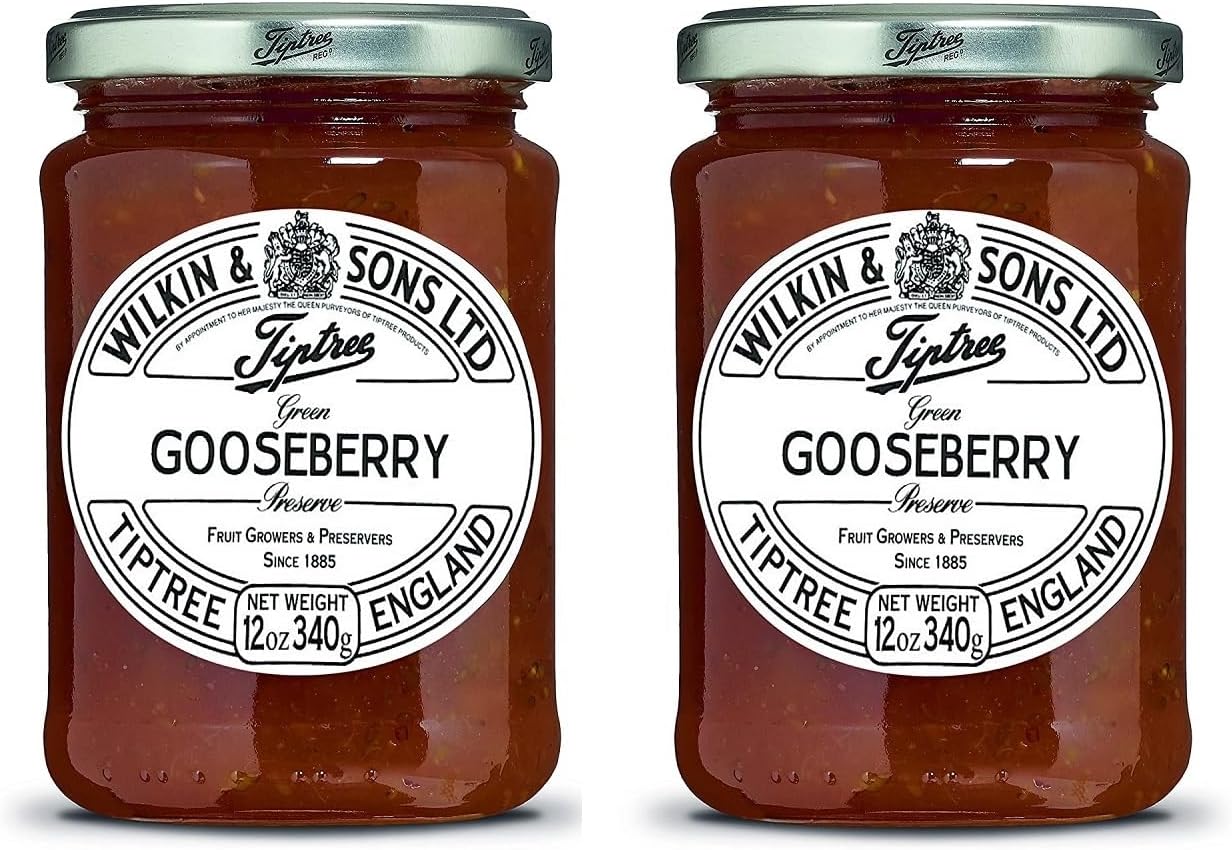 (2 Pack) - Tiptree - Green Gooseberry Conserve | 340g | 2 PACK BUNDLE