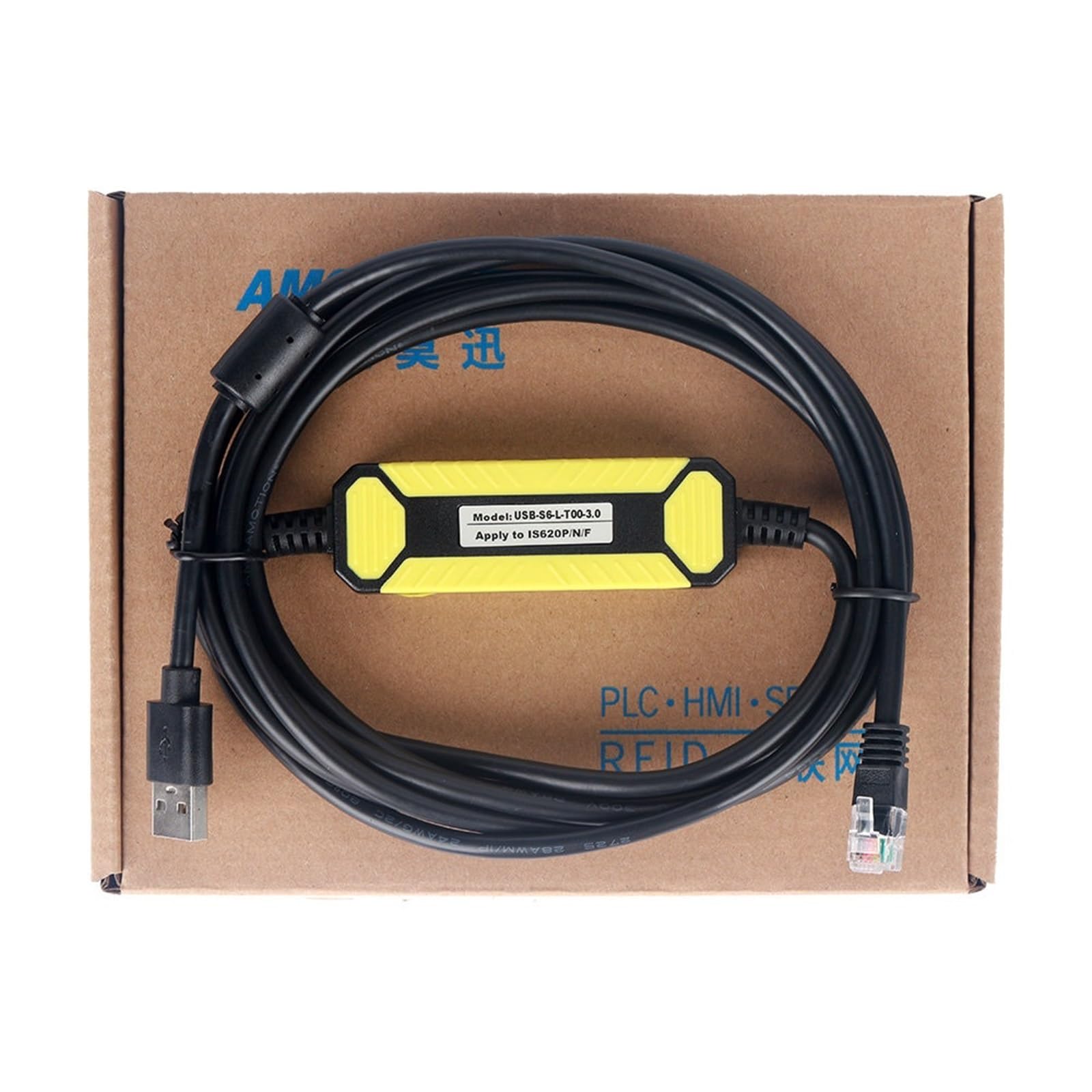 JDOUNFMO USB-S6-L-T00-3.0 Data Cable Suitable for IS620P Series Servo 600P SV660N SV630P S6N S6F CN3 Debugging Wire