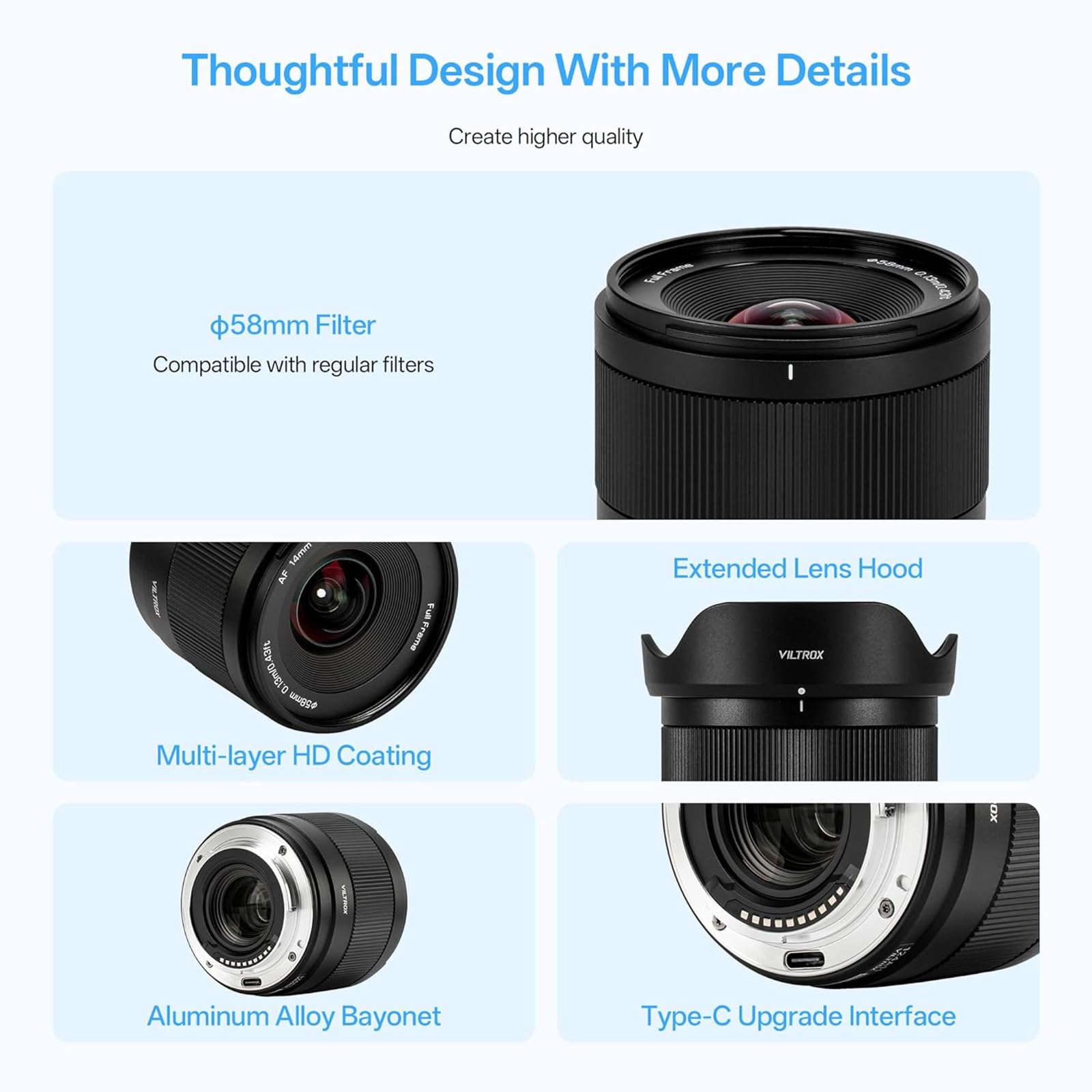 Viltrox 14mm f4.0 FE, AF 14mm f/4 FE Lens for Sony E Mount