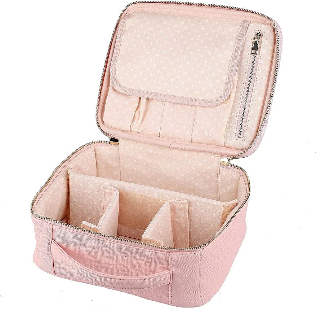 Mate Other Mate Title Mate Keyword Mate Description コスメティックバッグ コスメティックケース キュート レディバッグ トラベルバッグ アクセサリー メイクアップブラシ付き 間隔調整可能 メイクアップツール