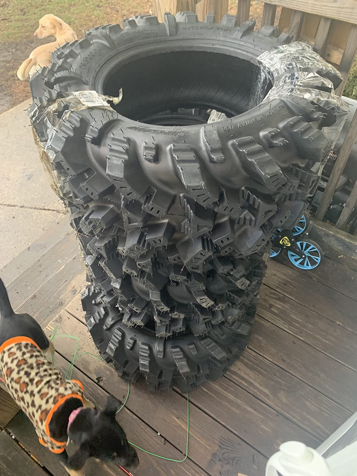 42/mo Finance SuperATV Intimidator UTV/ATV Mud Tire for RZR, X3