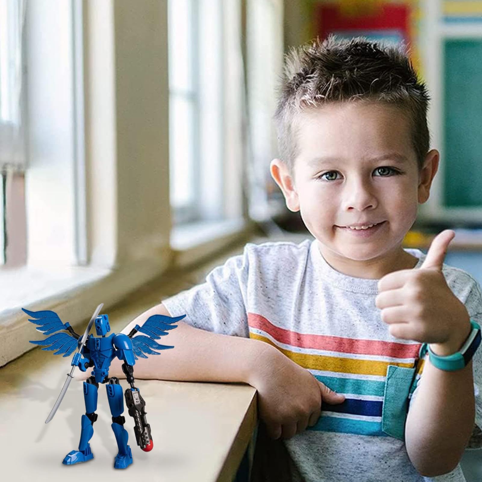 Figurines D'action Multi-articulaires, Robot Mobile Multi-articulations