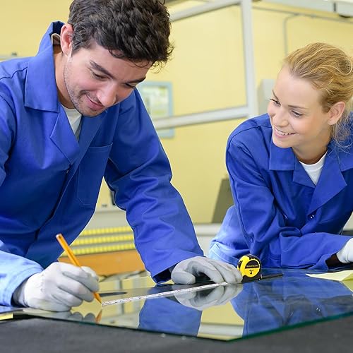 Miniatura 5 de 50 llaveros pequeños de cinta métrica de 3 pies, mini cinta métrica retráctil con candado, cinta métrica de acero a granel, cinta métrica de