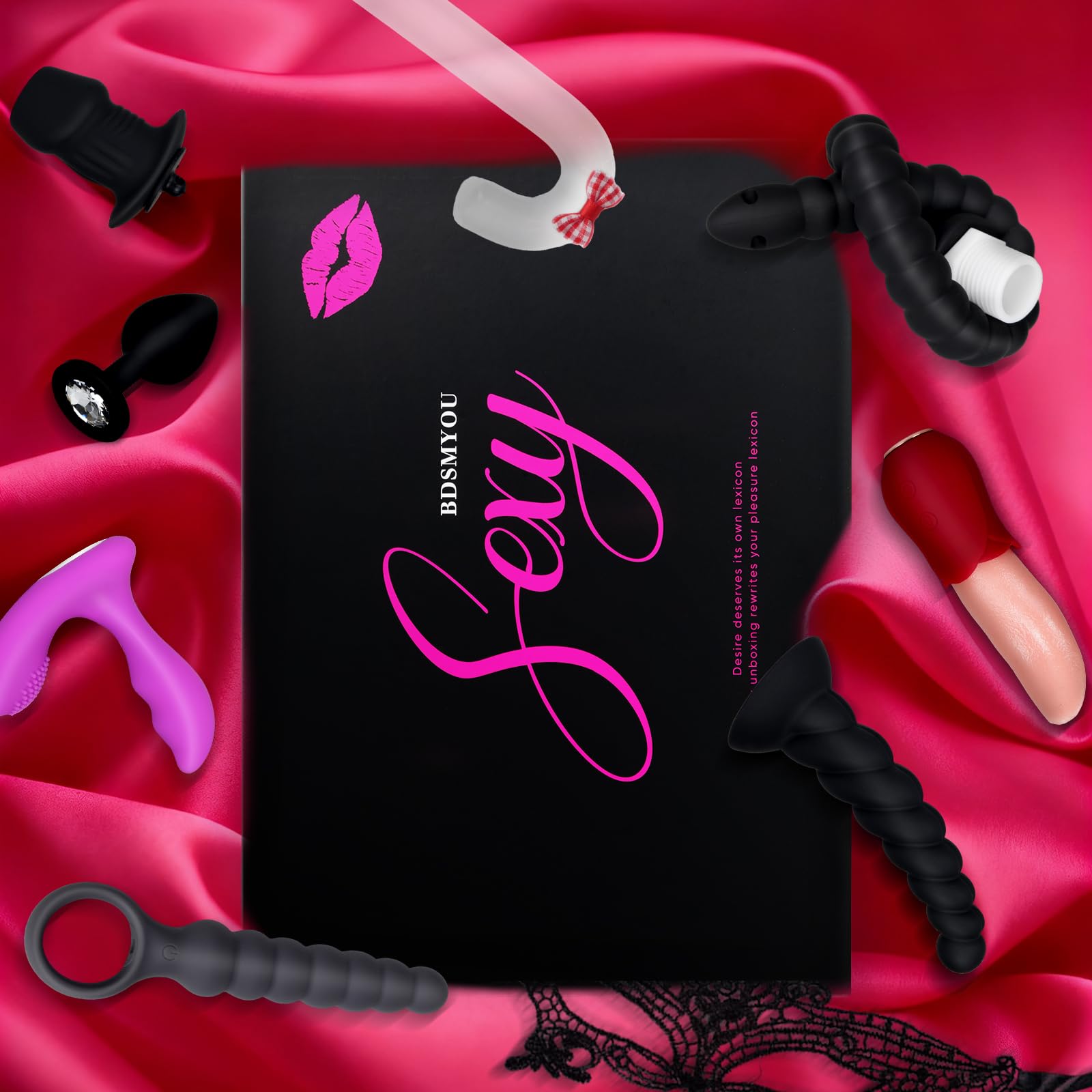 Calendrier de l’Avent Érotique 2025 pour Adulte Couple - Deluxe Coffrets avec 24 Cadeaux Intimes Jeux Érotiques pour Couple,Calendrier de l'Avent Amoureux | Valeur +600€