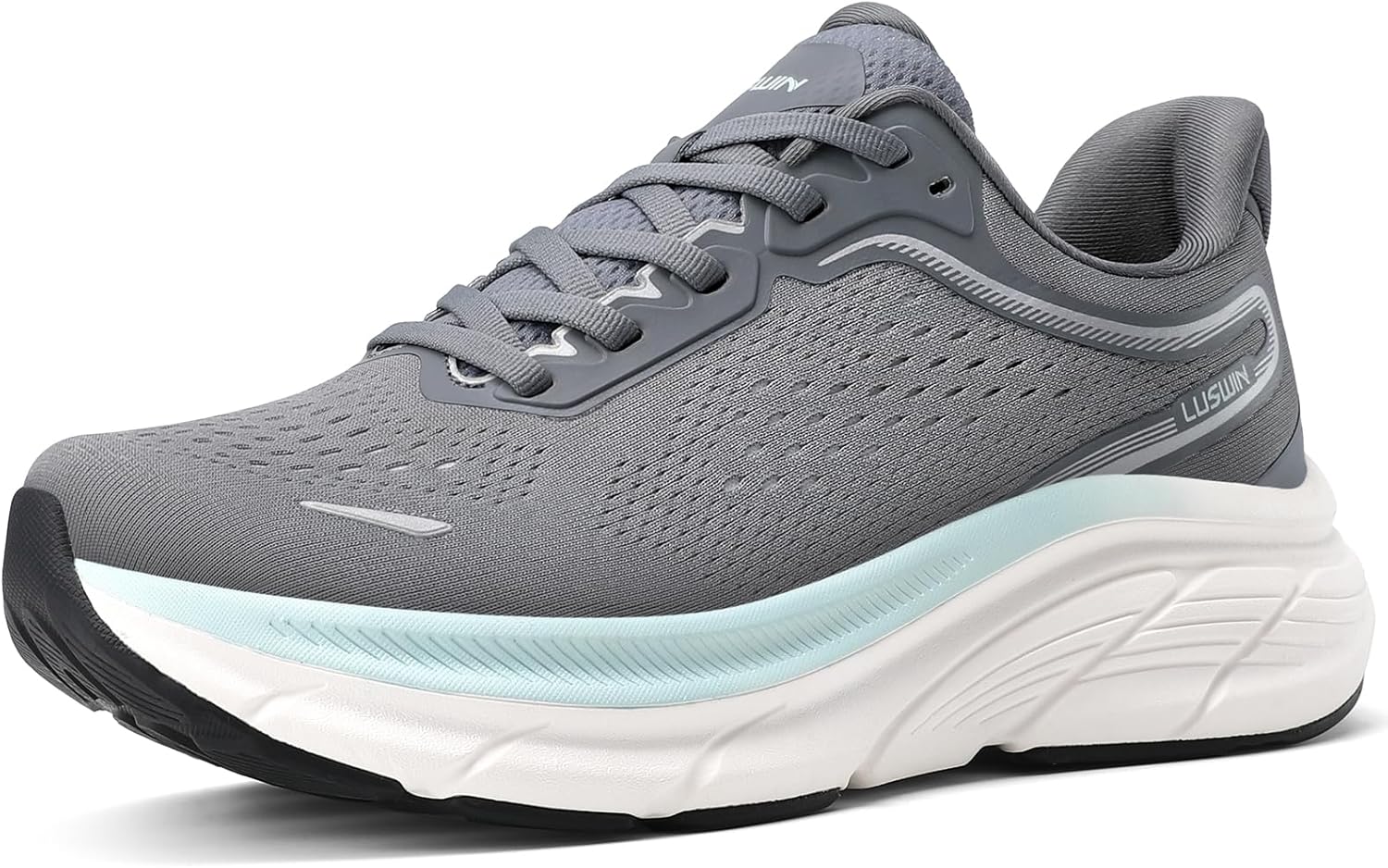 Men's Walking Shoes Lightweight Breathable Cushioning Running Shoes Athletic Tennis Workout Gym Non Slip Comfortable Fashion Sneakers