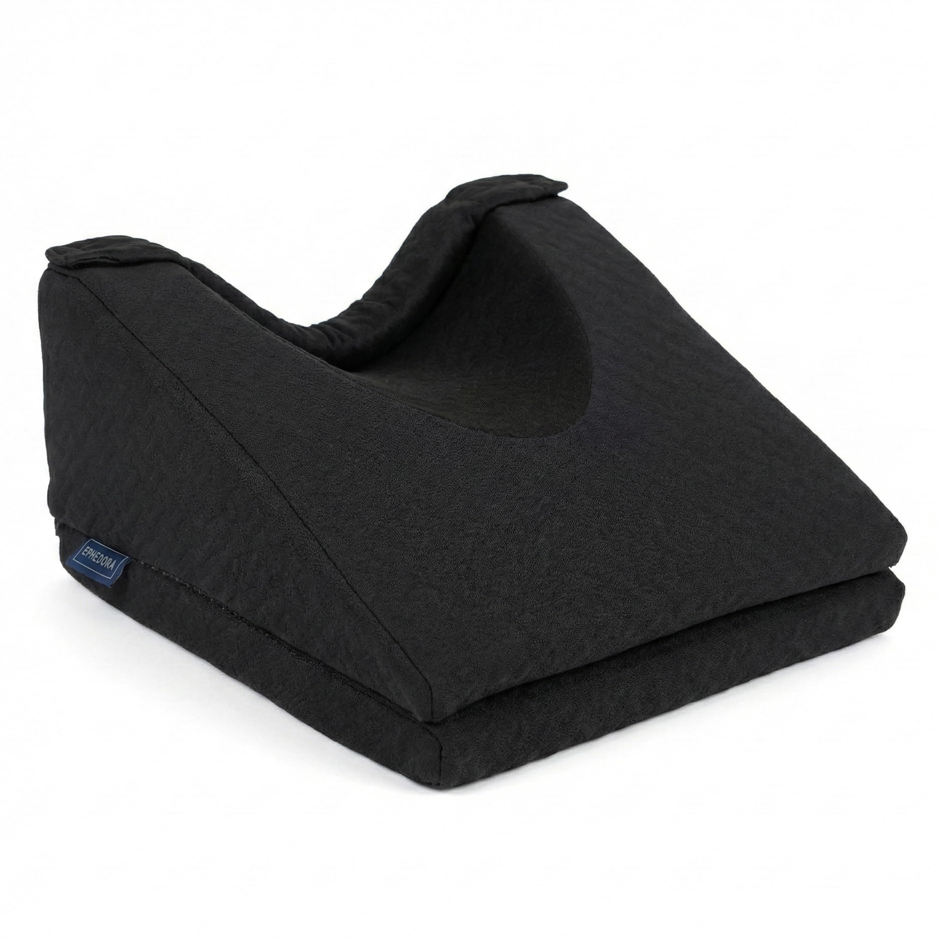 EPHEDORA Post Surgery Wedge Pillow for Rhinoplasty, Hair Transplant & Facelift – 3-Piece Adjustable Back Sleeping System with Head Stabilizer – Doctor