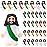 Bememo 25 Pcs Little Jesus Figures Original Design Mini Rubber Jesus Toys to Hide and Seek Religious Party Favors Sunday Baptism Gifts(Fresh Colors)