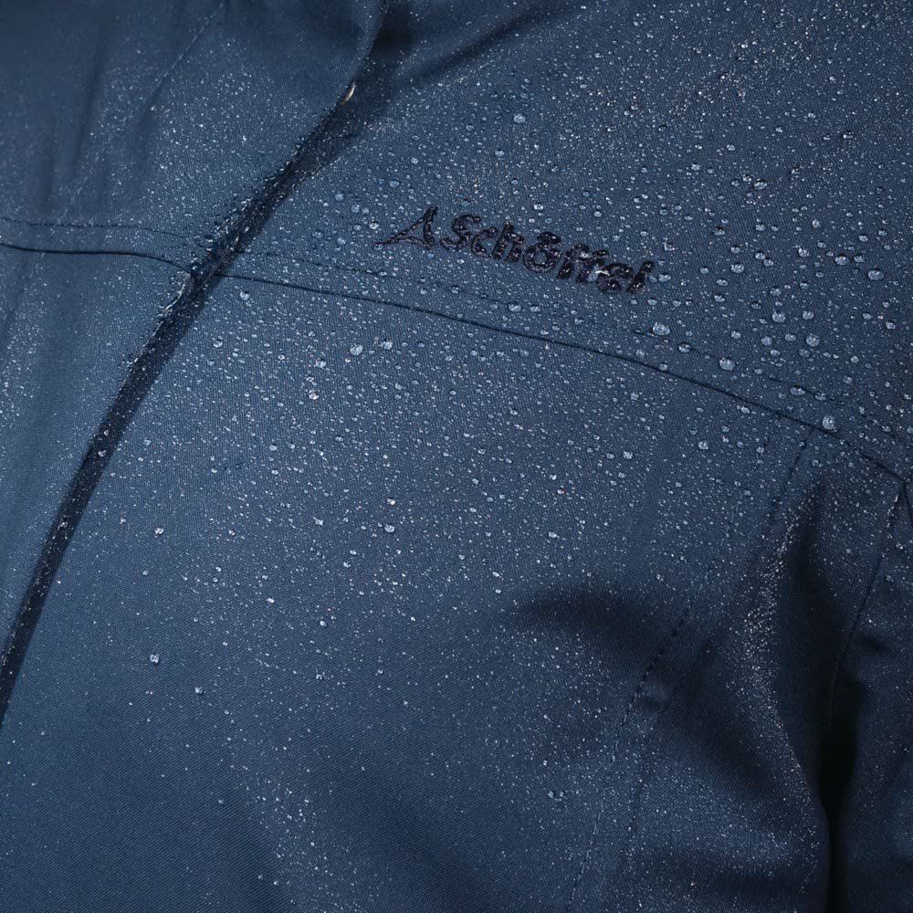 Schöffel Damen Ins. Parka Rotterdam L wind- und wasserdichter Damen Parka mit verstellbarer Taille, Wintermantel mit 4-Wege-Stretch und Teddyfutter