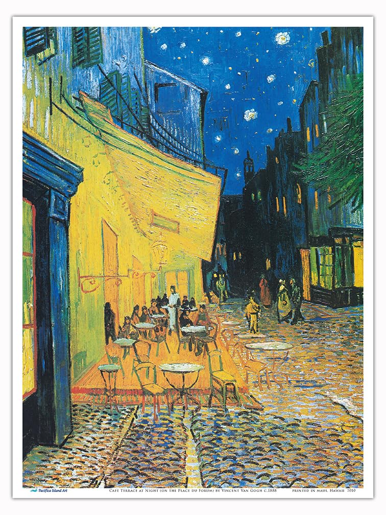 Amazon.com: Café Terrace at Night (on the Place du Forum) - From
