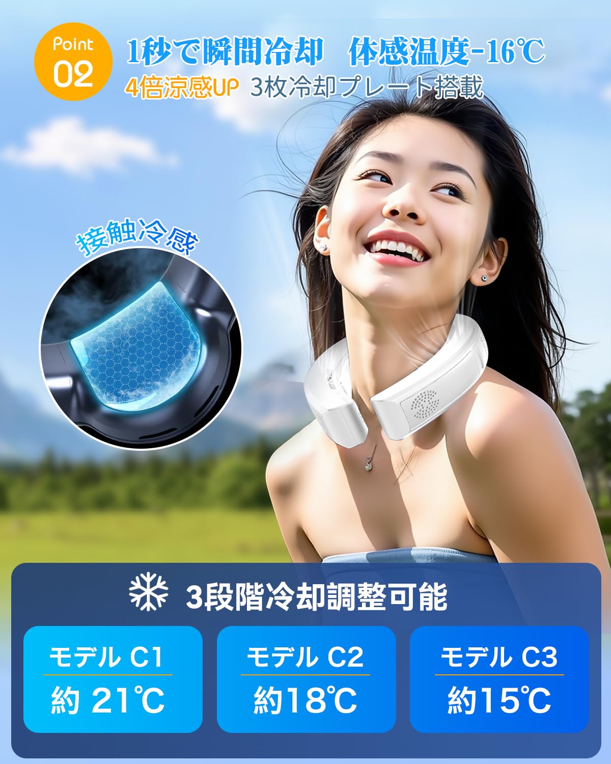 首掛け扇風機 ネッククーラー 冷却プレート【2026夏新登場・一台3役・冷暖両用 Amazon | ネッククーラー 冷却プレート ネックファン【2026夏新登場
