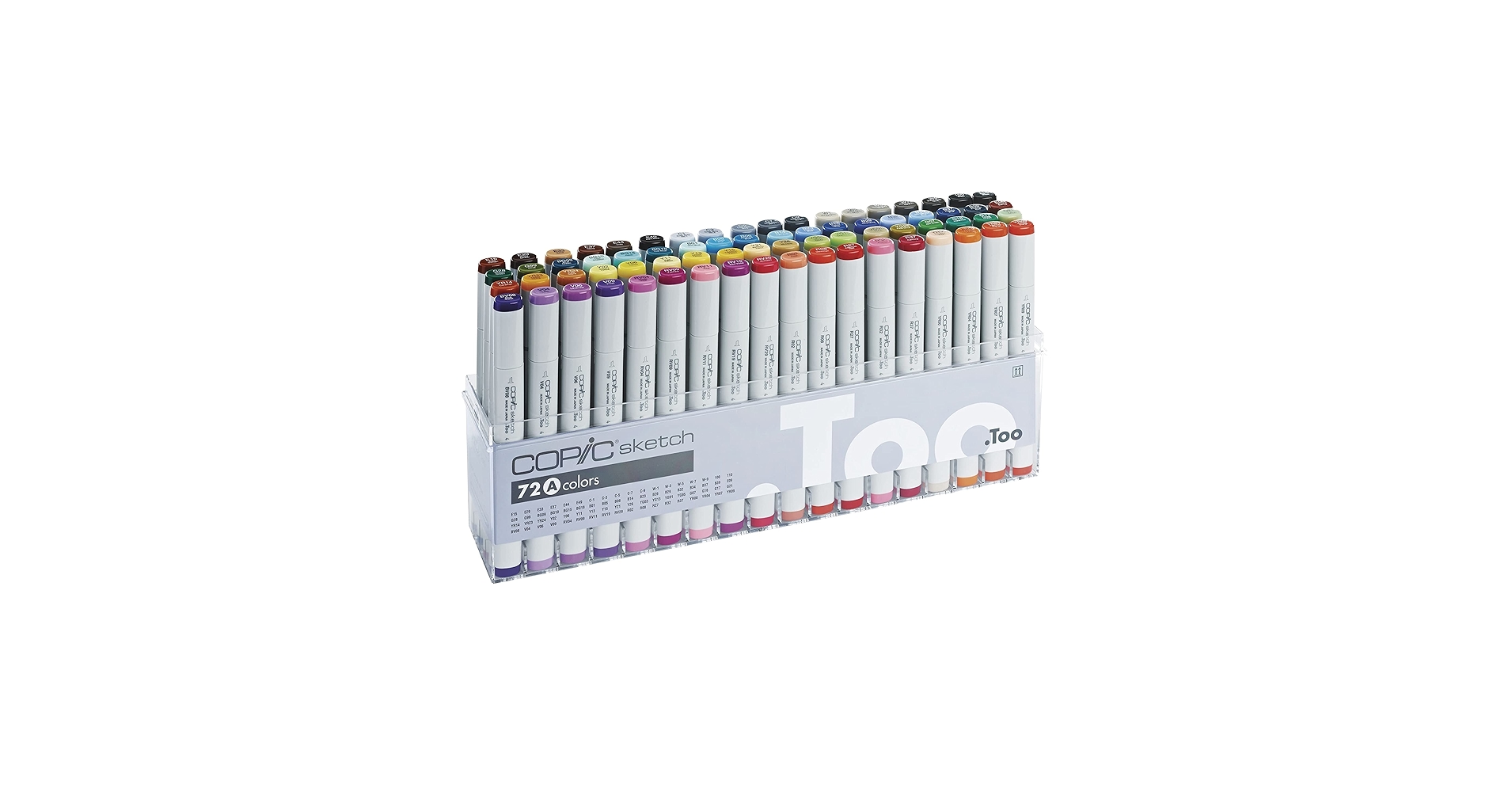 Amazon.com: Copic Sketch Markers: 72 Color Set A
