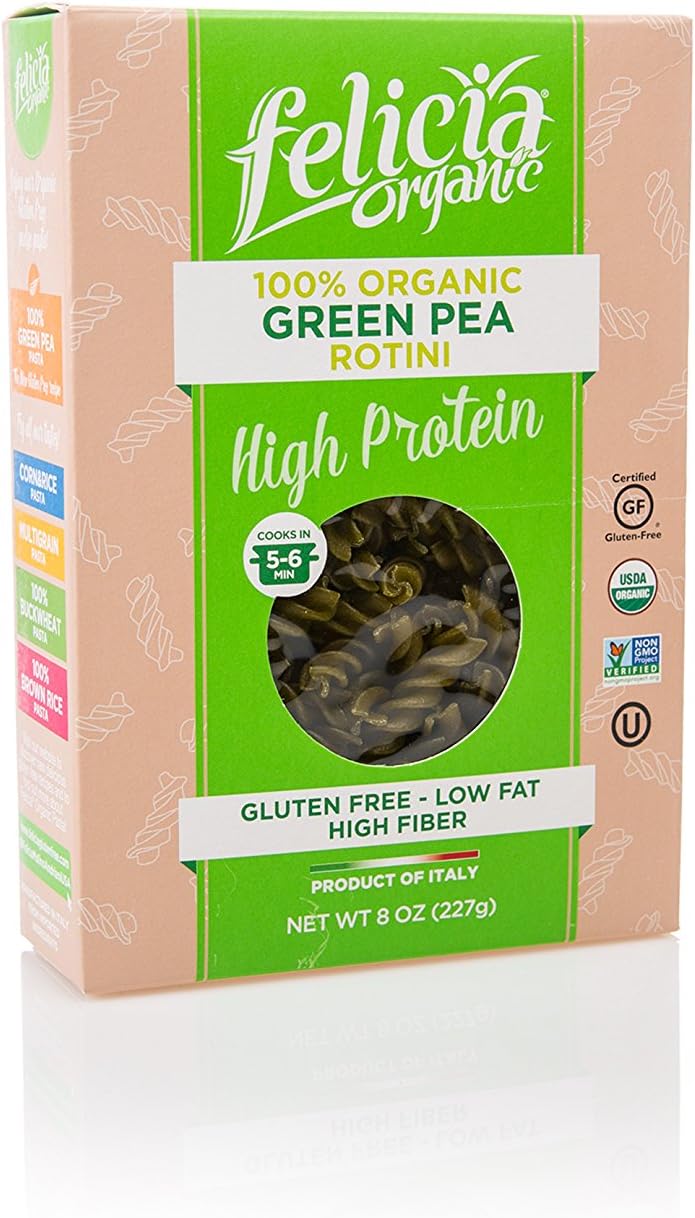 Felicia Organic, Green Pea Rotini
