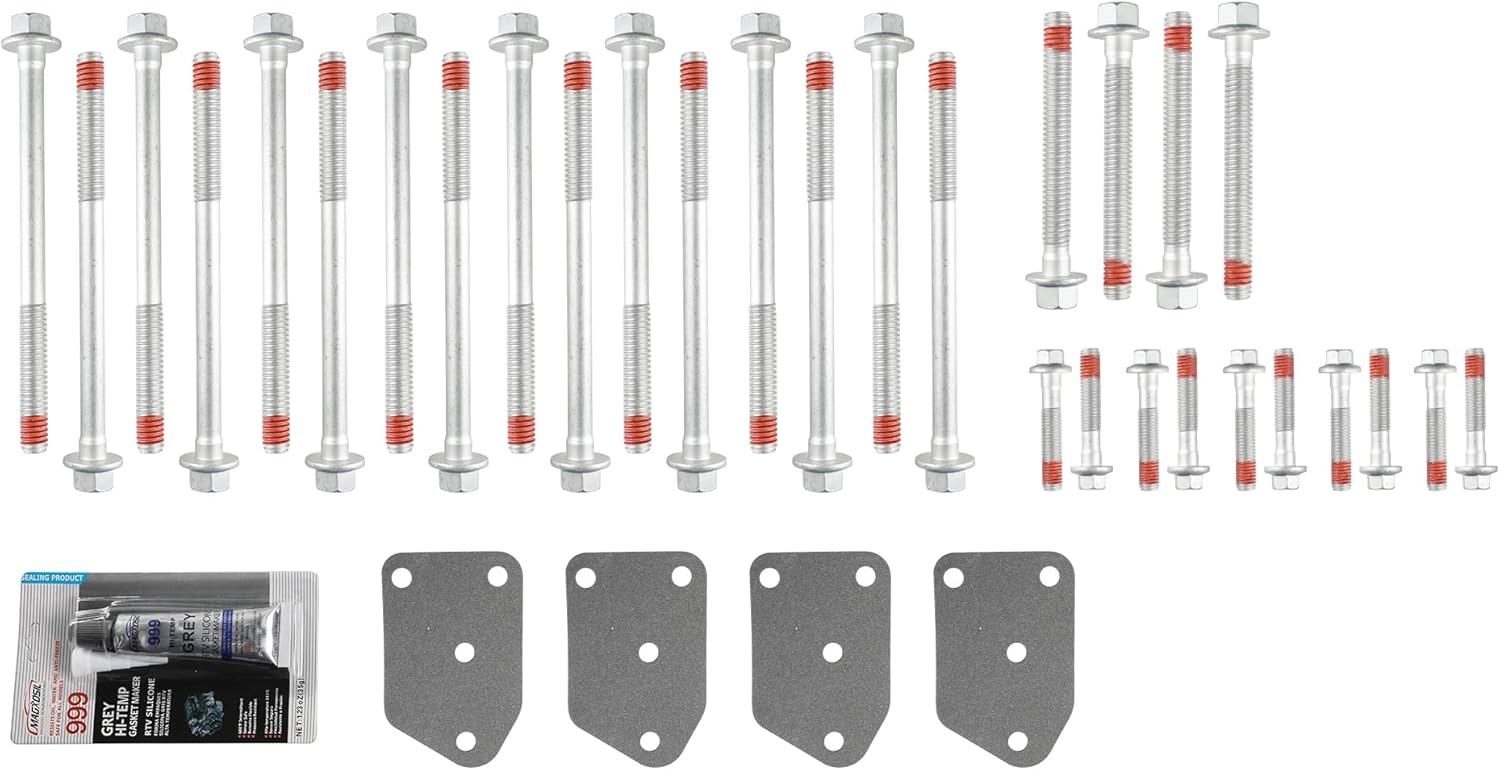 Head Gasket Kit HS26191PT, HS26191PT-1, HS26190PT-2, ES72220, ES72390 Fit for Silverado 1500, Sierra 1500 5.3L, Express 4.8L, Tahoe, Savana, Colorado, Canyon Head Gasket Set