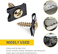 Vista 4 de gunhunt Kit de Surtido de 170 Piezas de Tornillos para Automóvil, Kit de Clips de Metal en U, Piezas de Repuesto Universales para Automóvil