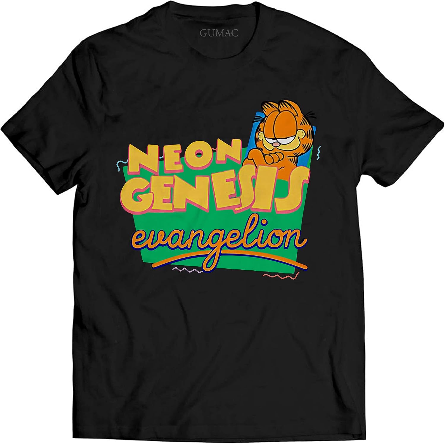 Neon genesis evangelion garfield sweater Clearance