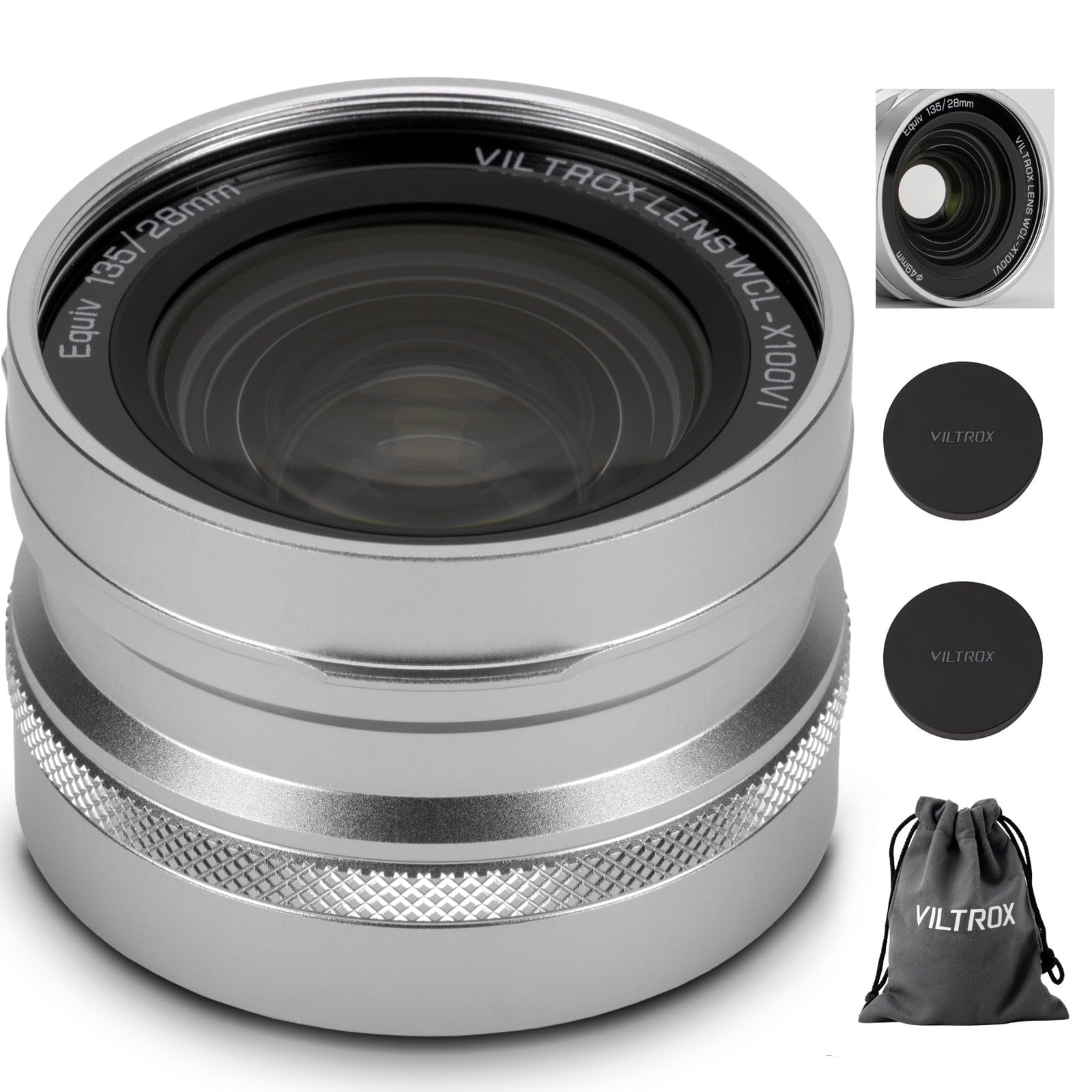 Amazon.co.jp: VILTROX WCL-X100VI ワイドコンバージョンレンズ（富士