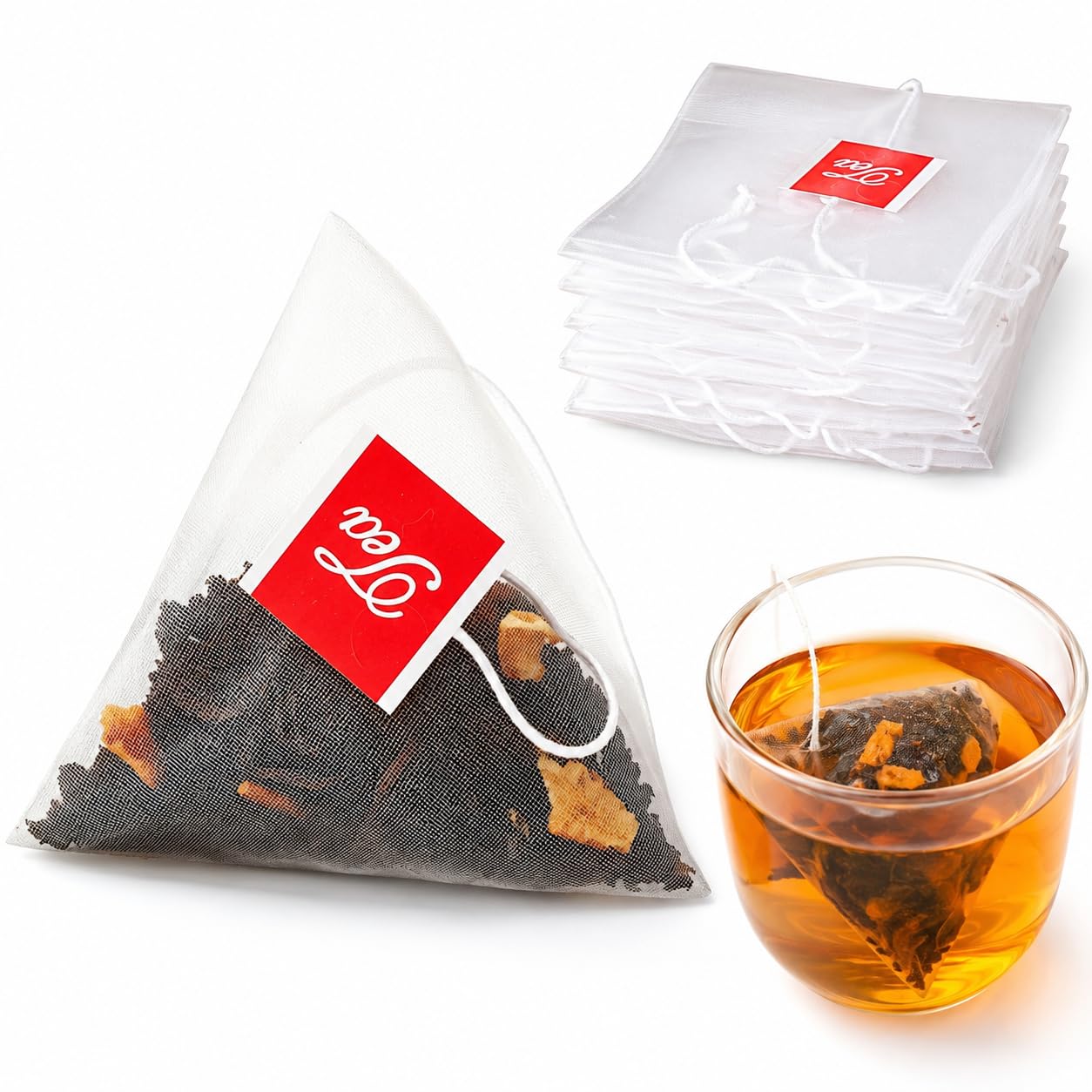 Amazon.co.jp: WAIRUIGOOD ティーバッグ 袋 お茶パック 100枚 5.8×7cm