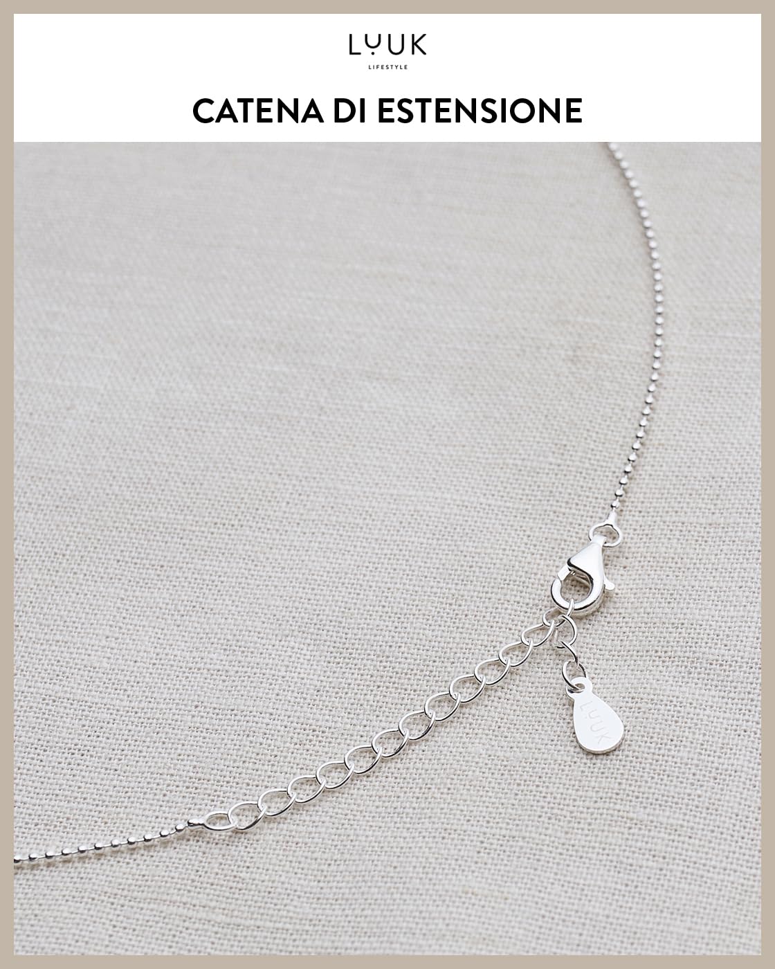 LUUK LIFESTYLE Collana in argento sterling delicata con pendente basico in cristallo solitario, pietra di zircone, idea regalo per donna, collana con pietra del mese