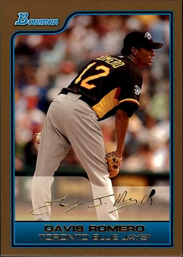 2006 Bowman Draft Future's Game Prospects Gold #24 Davis Romero MLB Baseball Trading Card