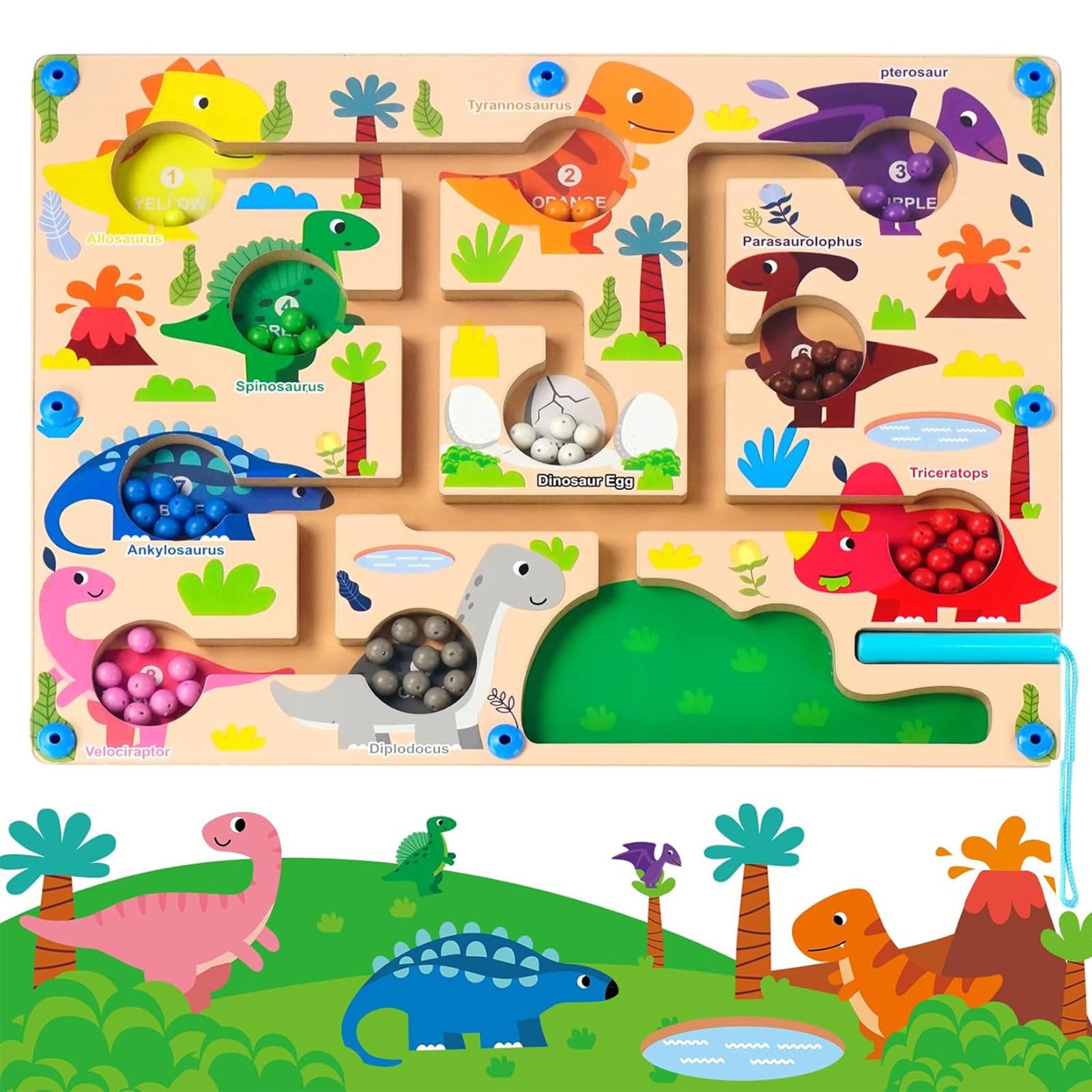 Material Montessori Smartwo Juguete Niu00f1o Au00f1os, Juguete