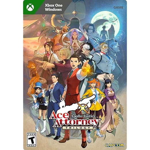 Apollo Justice: Ace Attorney Trilogy Standard - Xbox One & Windows 10 [Digital Code]