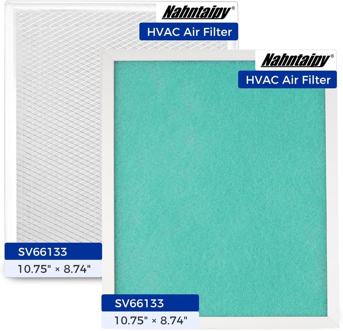 2PCS SV66133 MERV-8 HEPA Filter Fit for Broan Nutone Ventilation Equipment, Fit for Broan AI series B130H65RT B130H65RS B110H65RT B110H65RST B130E65RS B160H65RT