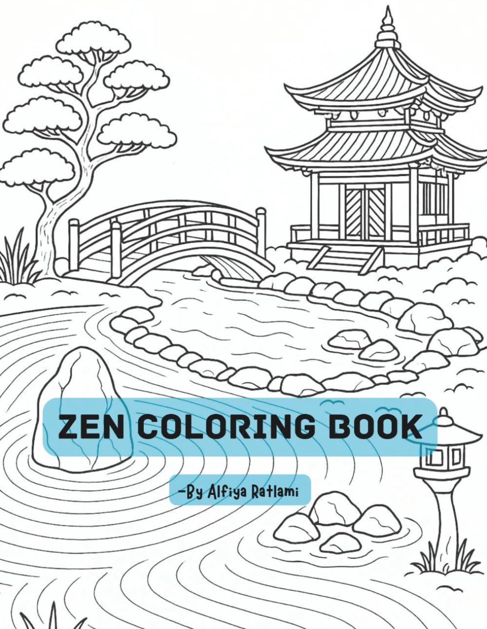 Zen Coloring Book: Teens and Adult mindful coloring book (45pages)