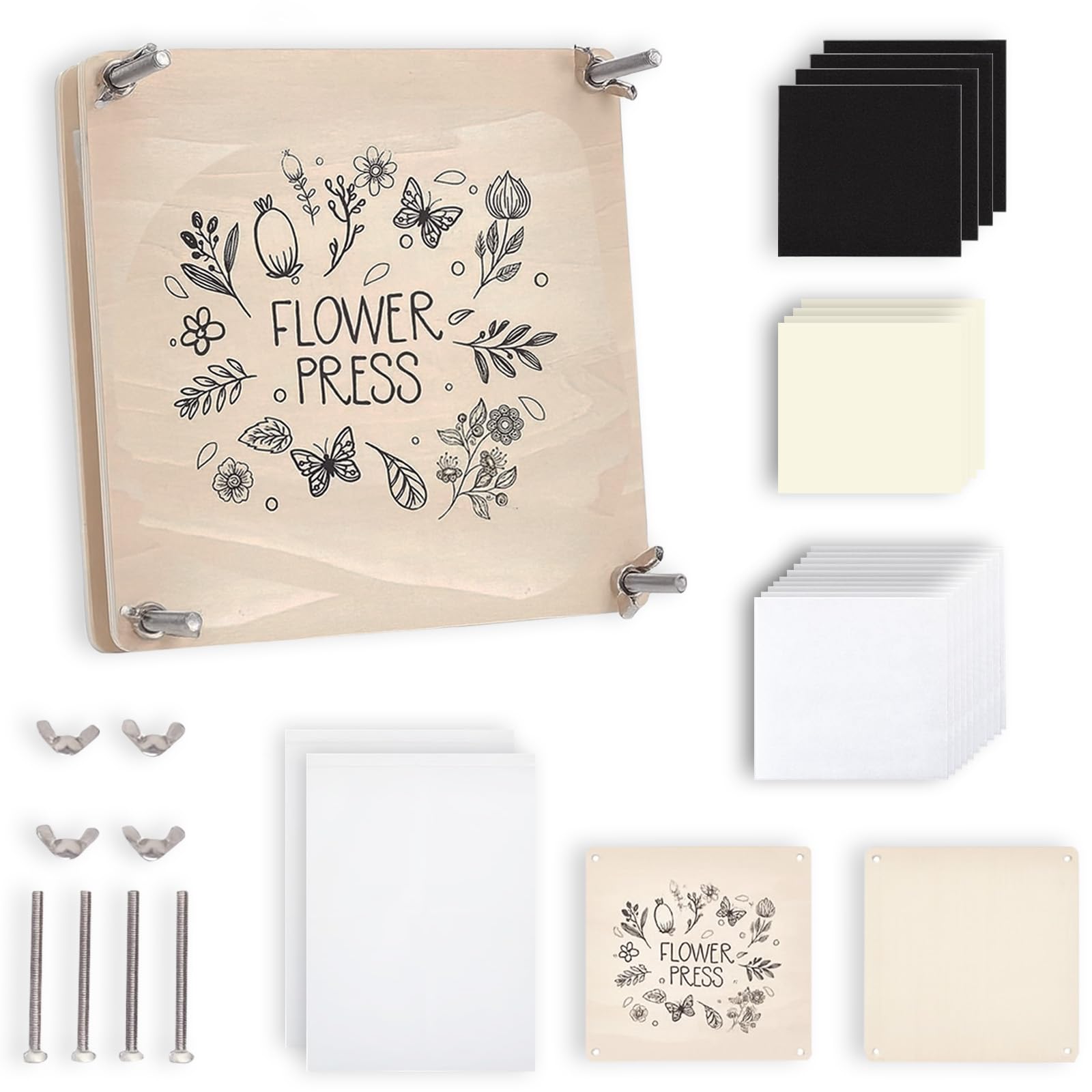 Large Flower Press for Adults Kids