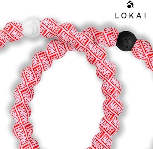 Miniatura 2 de Lokai The Marvel Collection Bracelets - Silicone Beaded Bracelets for Women  Men Jewelry Fashion Bracelets Slide-On for Comfortable Fit