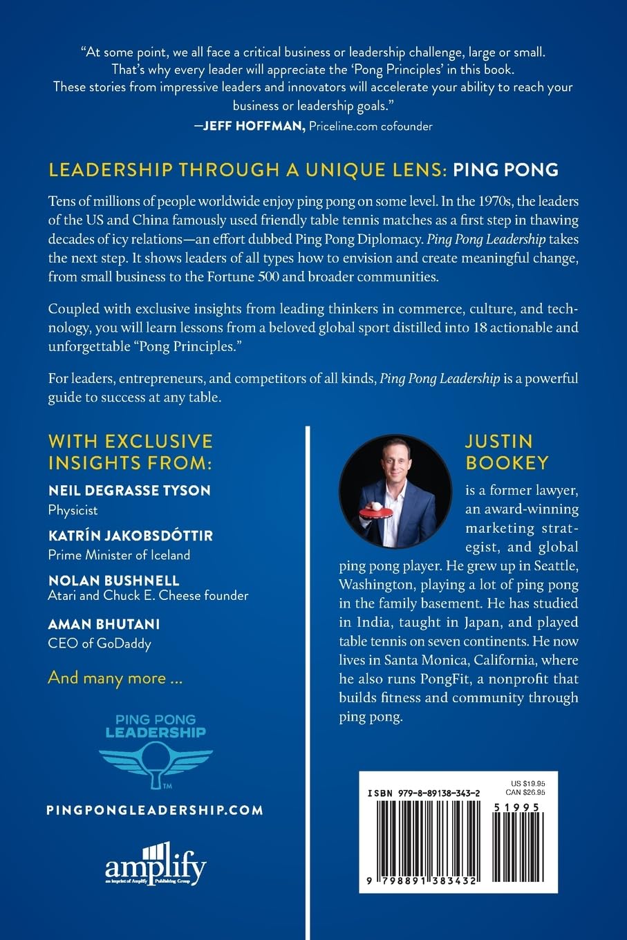 Ping Pong Leadership: 18 Principles to Succeed at Any Table in Business, Sports, and Life