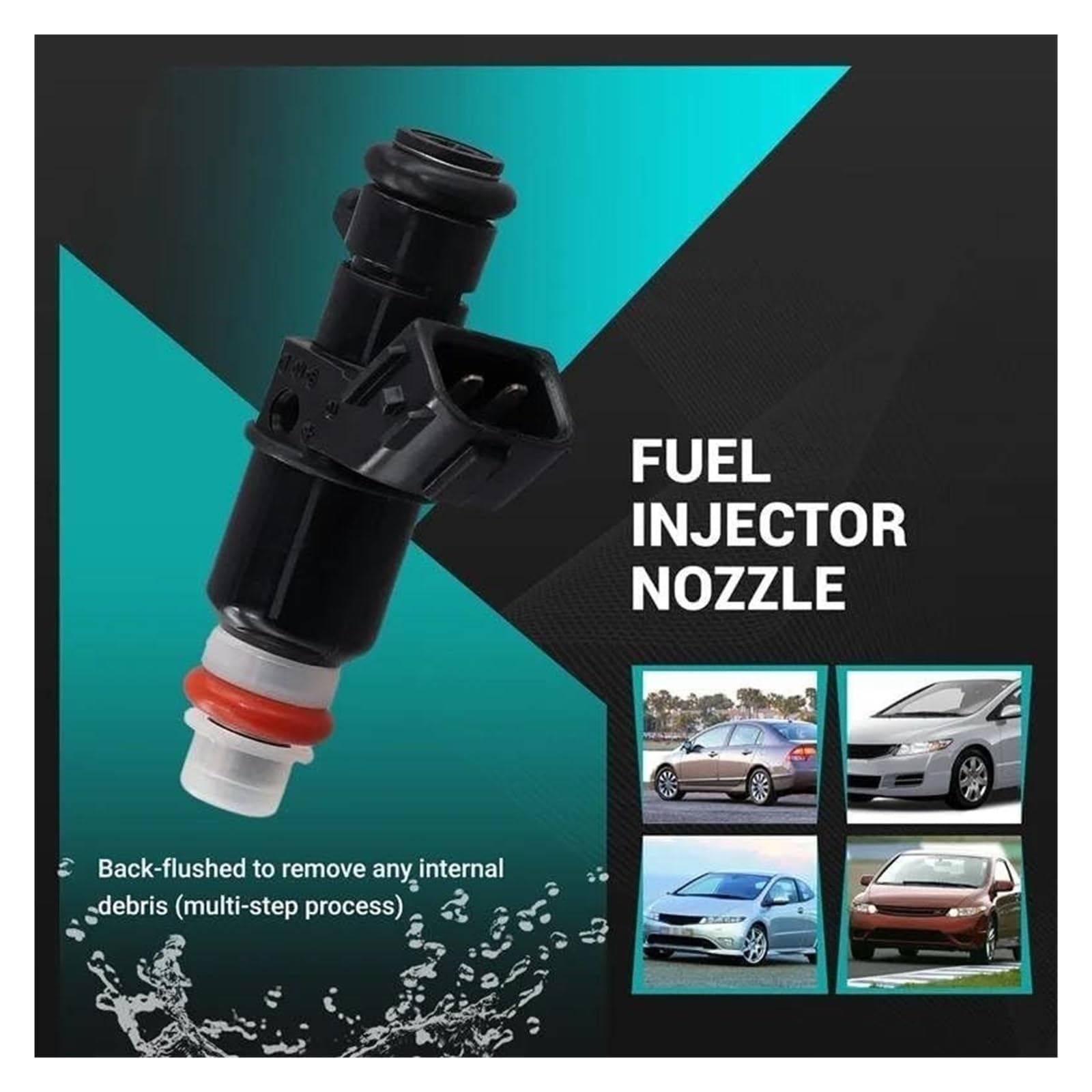 Pour Civic 2006-2011 Pour Fit 2009-2013 Injecteurs De Carburant Essence 16450-RNA-A01 16450RNAA01 Jeu 4 1.8L Entretien D'injecteur