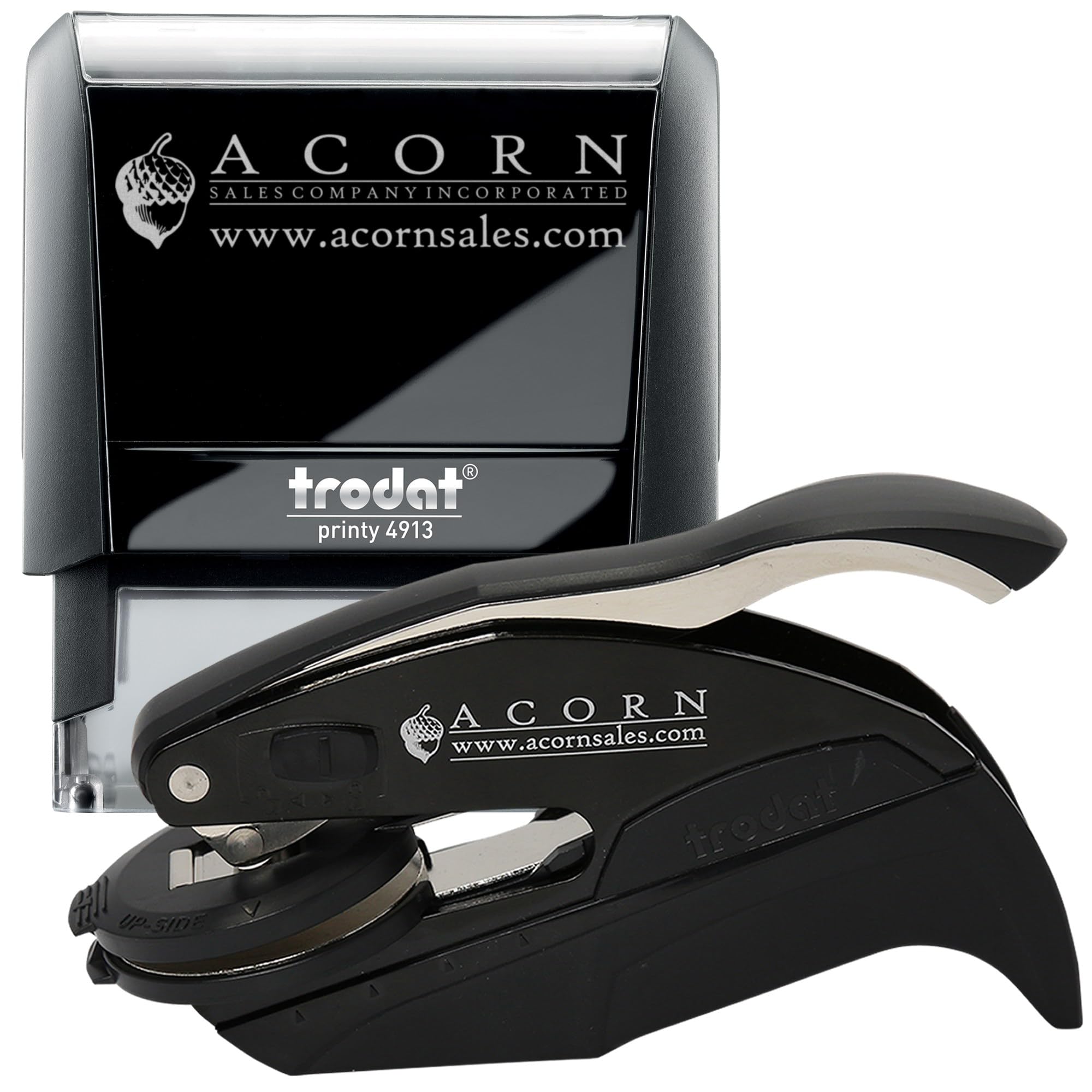 Virginia Notary Public Stamp and Seal Kit - Rectangular Self-Inking Notary Stamp and Hybrid Seal Embosser for VA Notaries - 1-5/8 Notary Public Stamp and Seal VA - for Virginia Notary Professionals