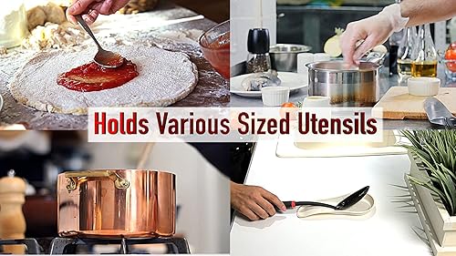 Miniatura 3 de Soporte para cucharas desechable (paquete de 6) *Patentado* Cucharas, fiesta, catering, desechable, cumpleaños, Acción de Gracias, Navidad, portón