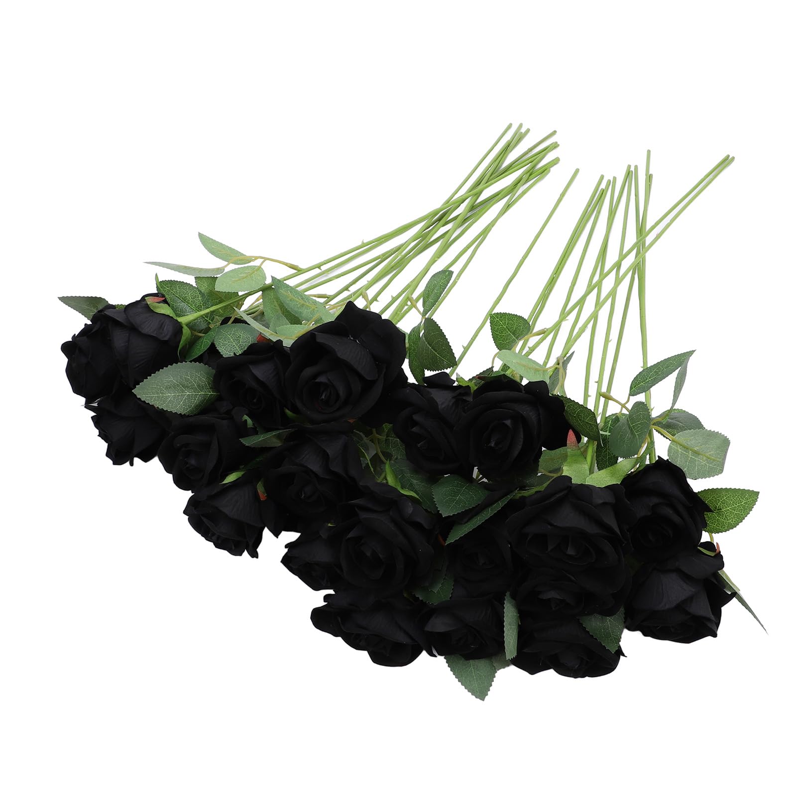 Aramox Rose Artificiali Fiori Finti con Steli Lunghi, 50 Pezzi 19,9