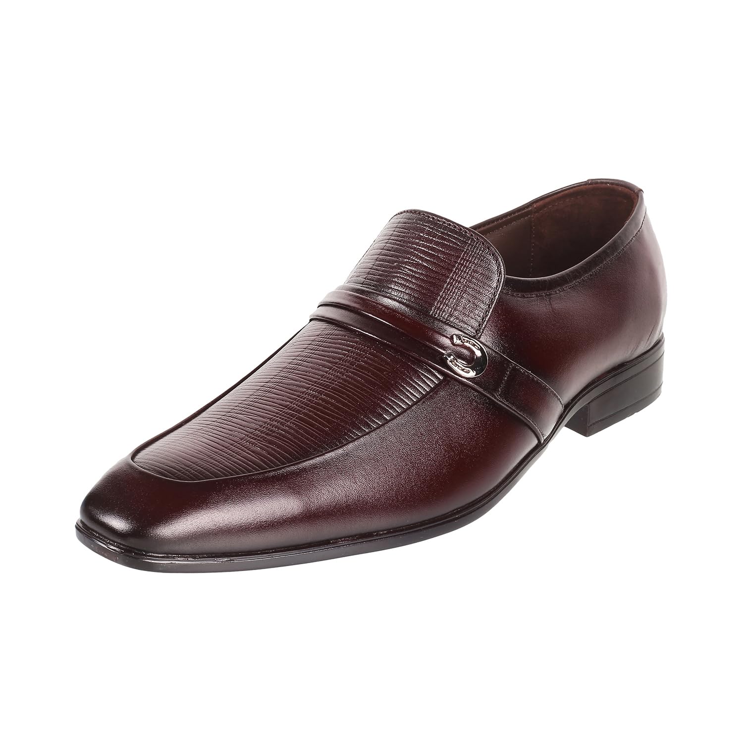 Metro Men Wine Leather Fashion Slip-on Shoes UK/10 EU/44 (19-235) (B0CW1TF8LW) Amazon Price History, Amazon Price Tracker
