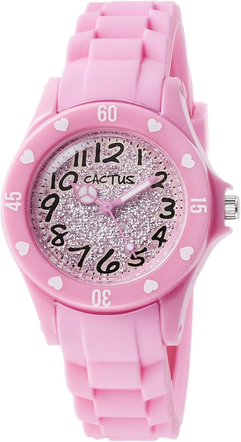 [Cactus (Band)] Cactus Kids Watch Heart Lame CAC – 91 – L05 Girls [Regular Import Goods]