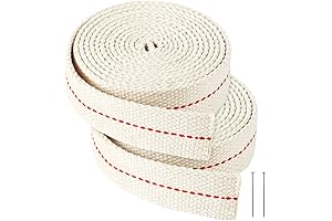 13 Feet/2 Rolls Cotton Oil Lamp Wick