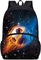 Vista 187 de American Flag Fire Galaxy Pattern Kids Backpack for Boys Girls Elementary Students Bookbag Middle School Bag Lightweight Children Travel Bag