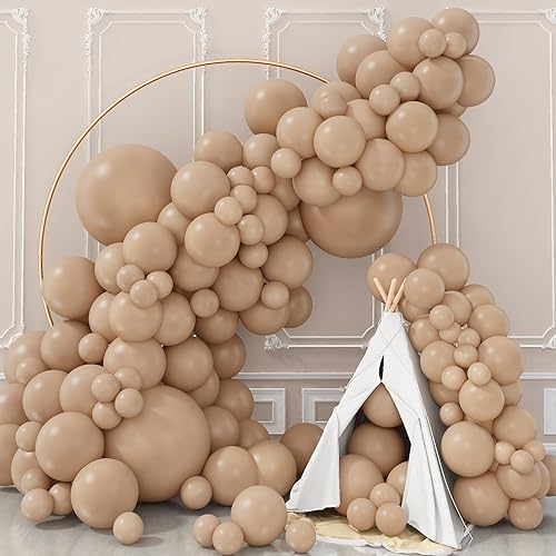 Miniatura 9 de Globos naranjas, 113 piezas de guirnalda de arco de globos naranja mate de diferentes tamaños, globos de fiesta de helio naranja brillante, globos