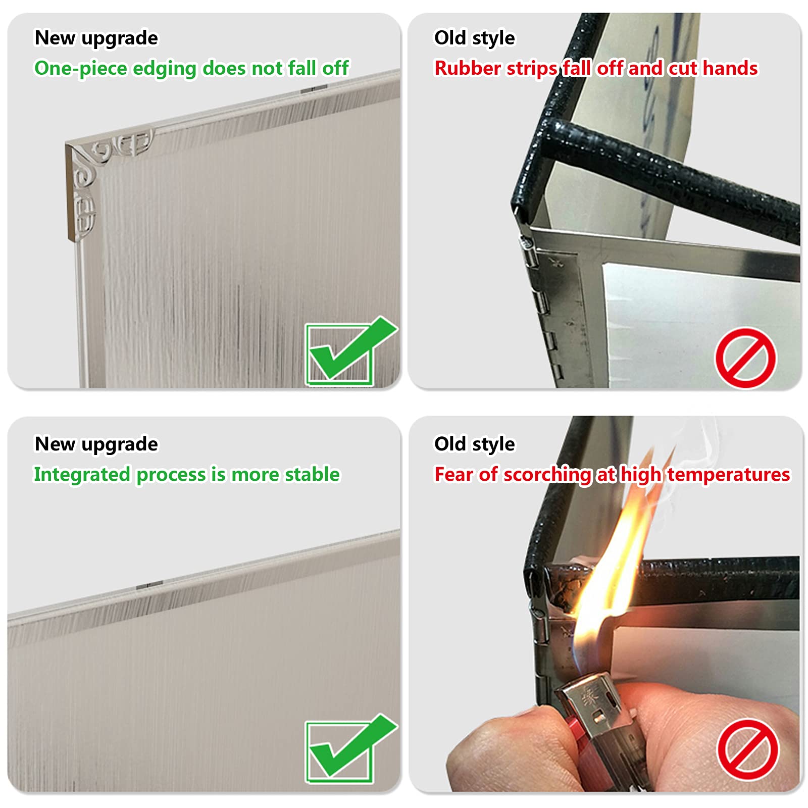 Protection Anti-éclaboussures, Planche Anti-éclaboussures En Aluiniu, Barrière à 3 Côtés