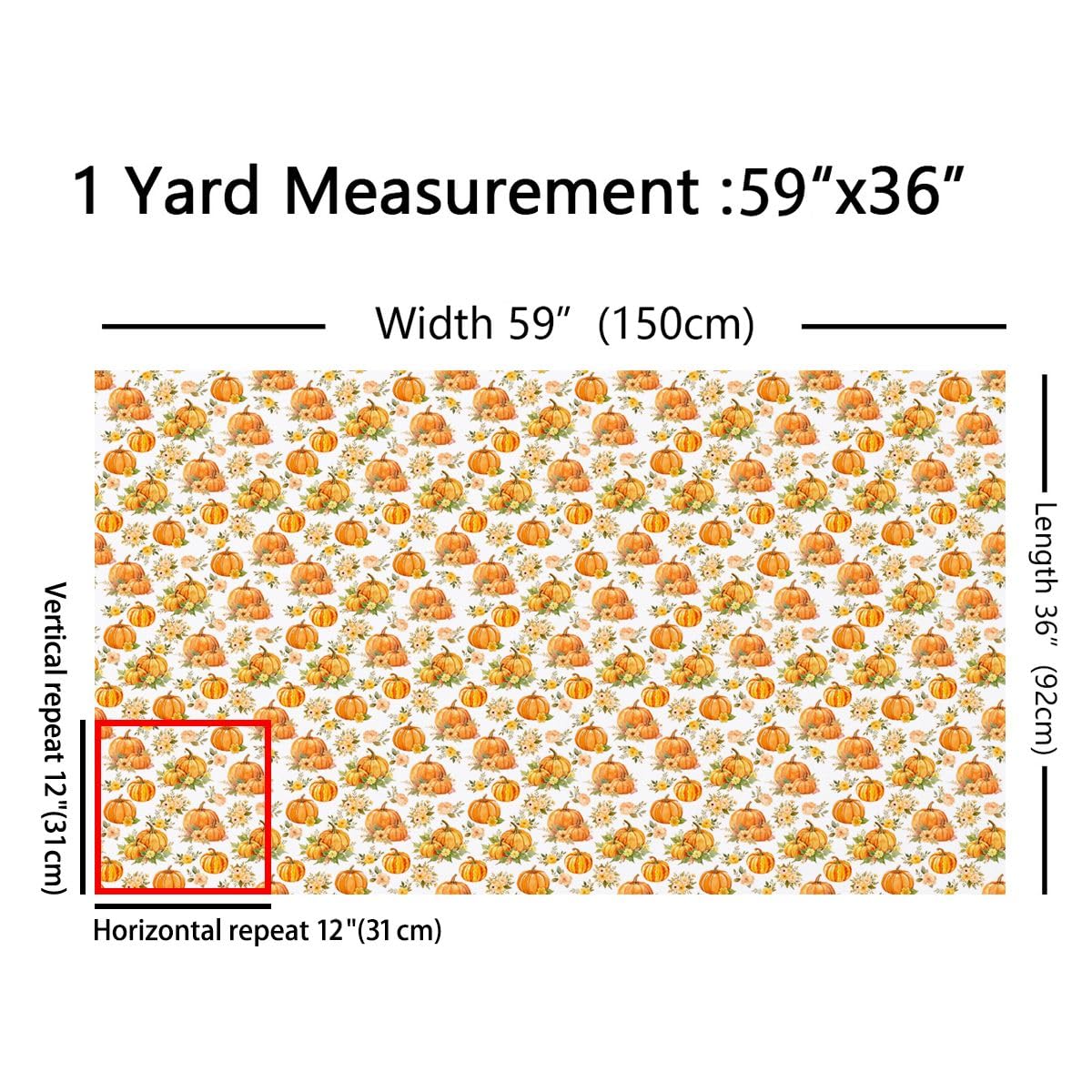 Homewish Tessuto Floreale Zucca Autunno di The Yard