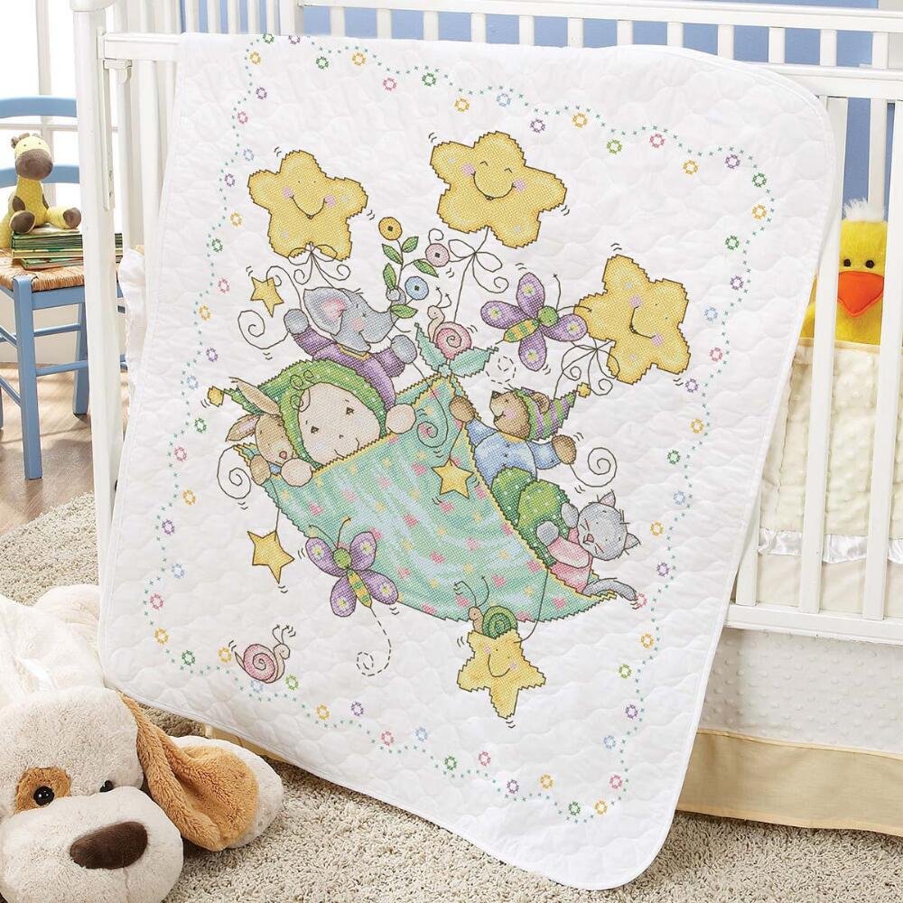 Embroidery Baby Quilt Kit EMBROIDERY & ORIGAMI