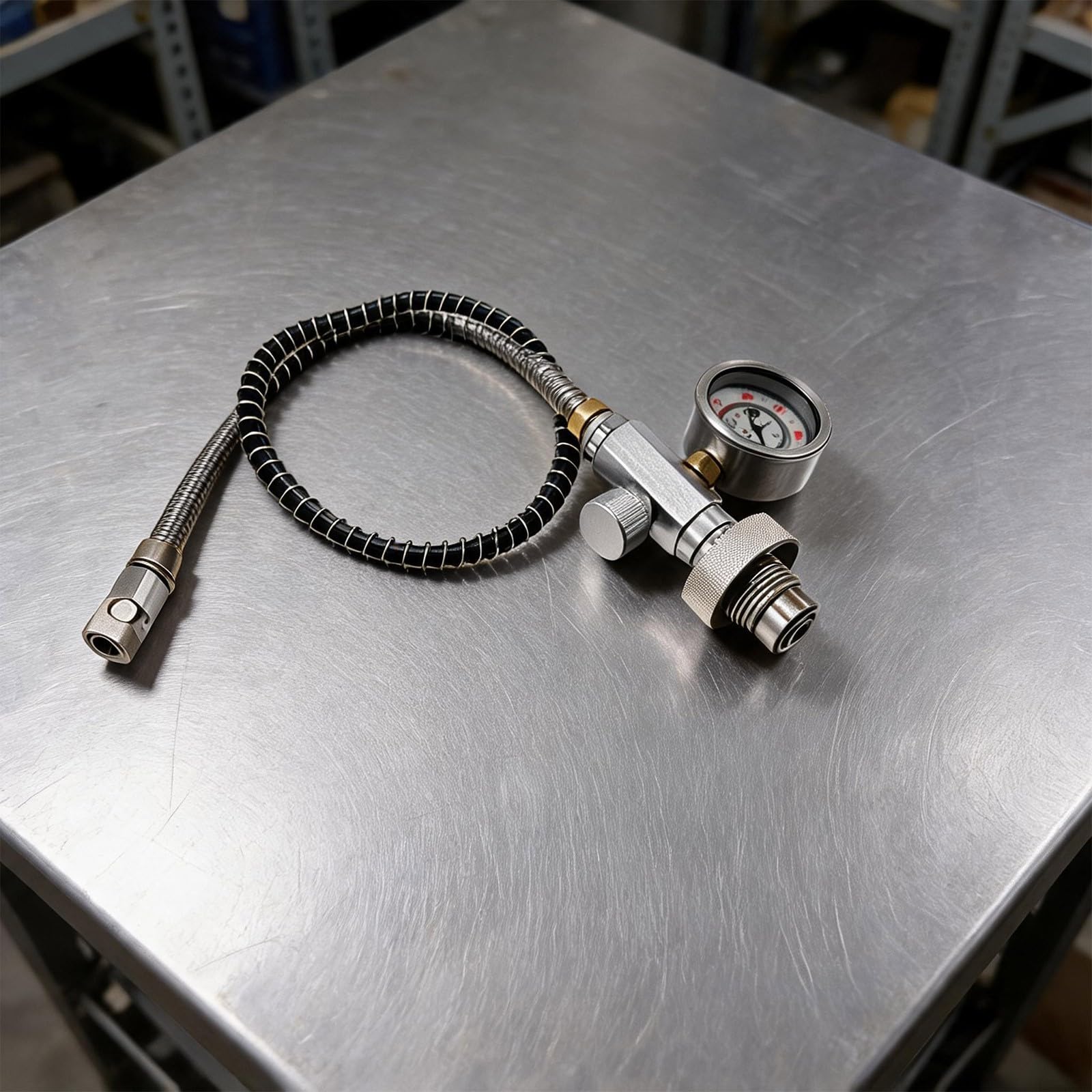 Messing Edelstahl Füllschlauch 24 Zoll 40 MPa