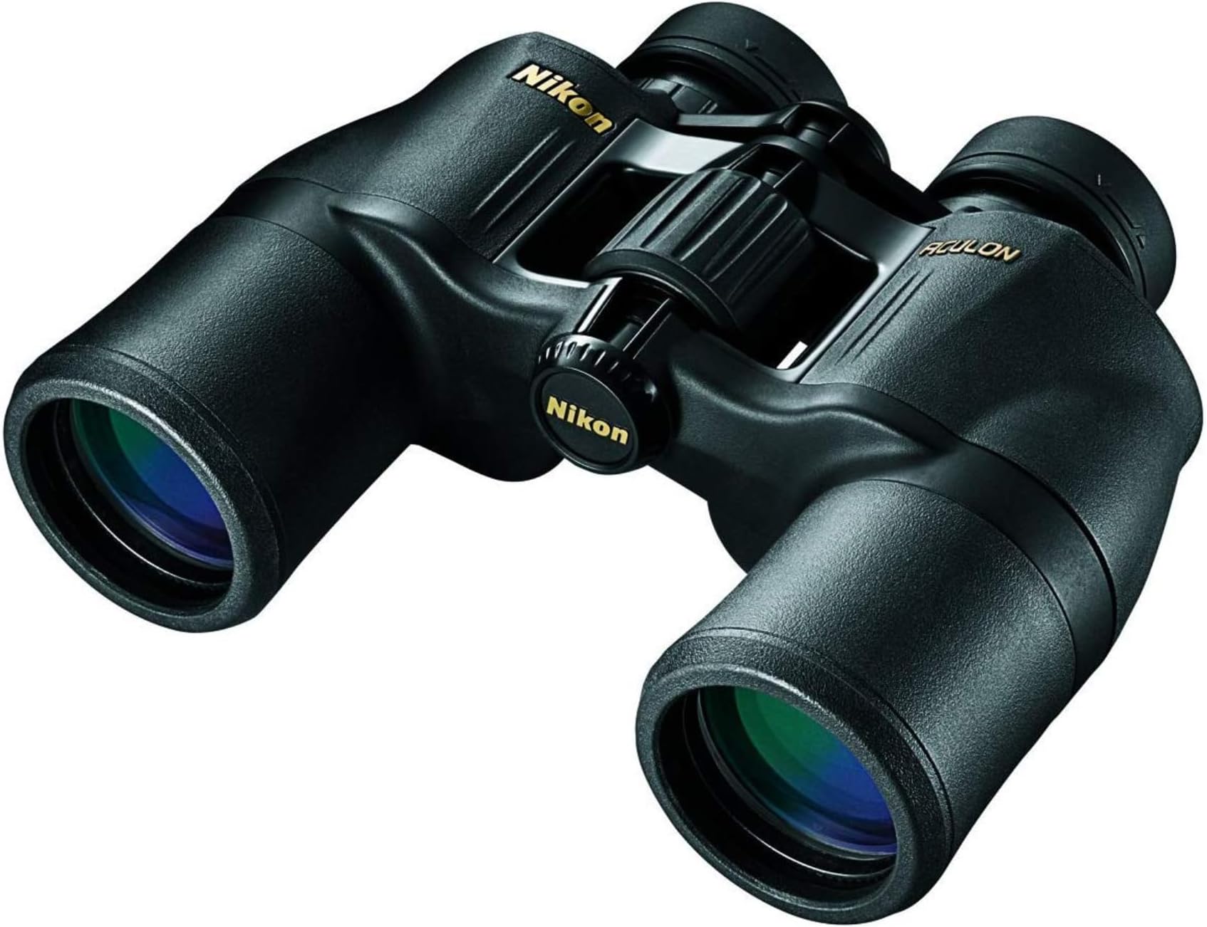 Nikon ACULON A211 10x42 Binocular | Multilayer coating, Porro prism Binocular with turn and slide eyecups, Tripod Adaptable | Official Nikon USA Model