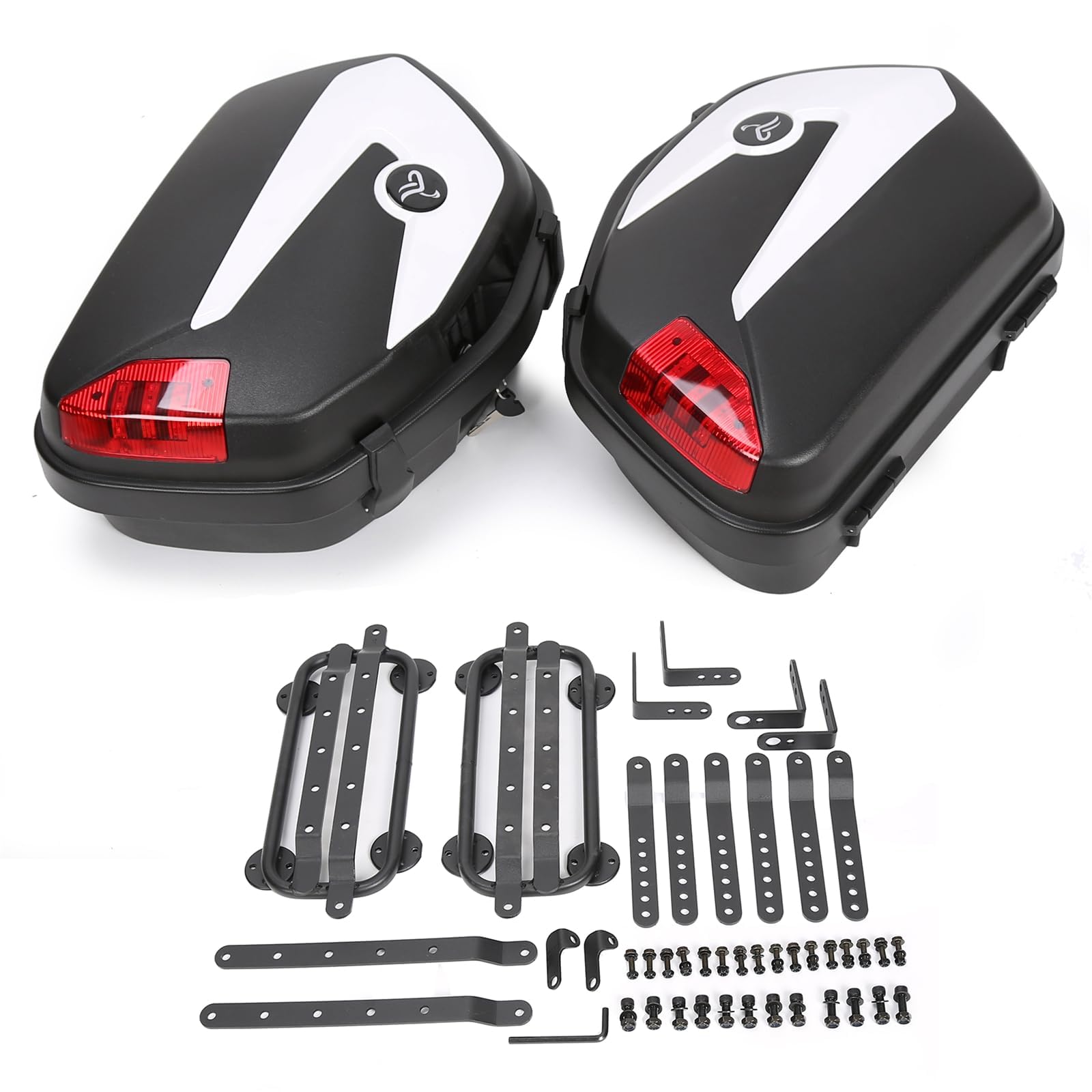 Amazon.com: ECOTRIC Hard Saddlebags Compatible with Can-am