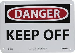 NMC D450R OSHA Sign, Legend